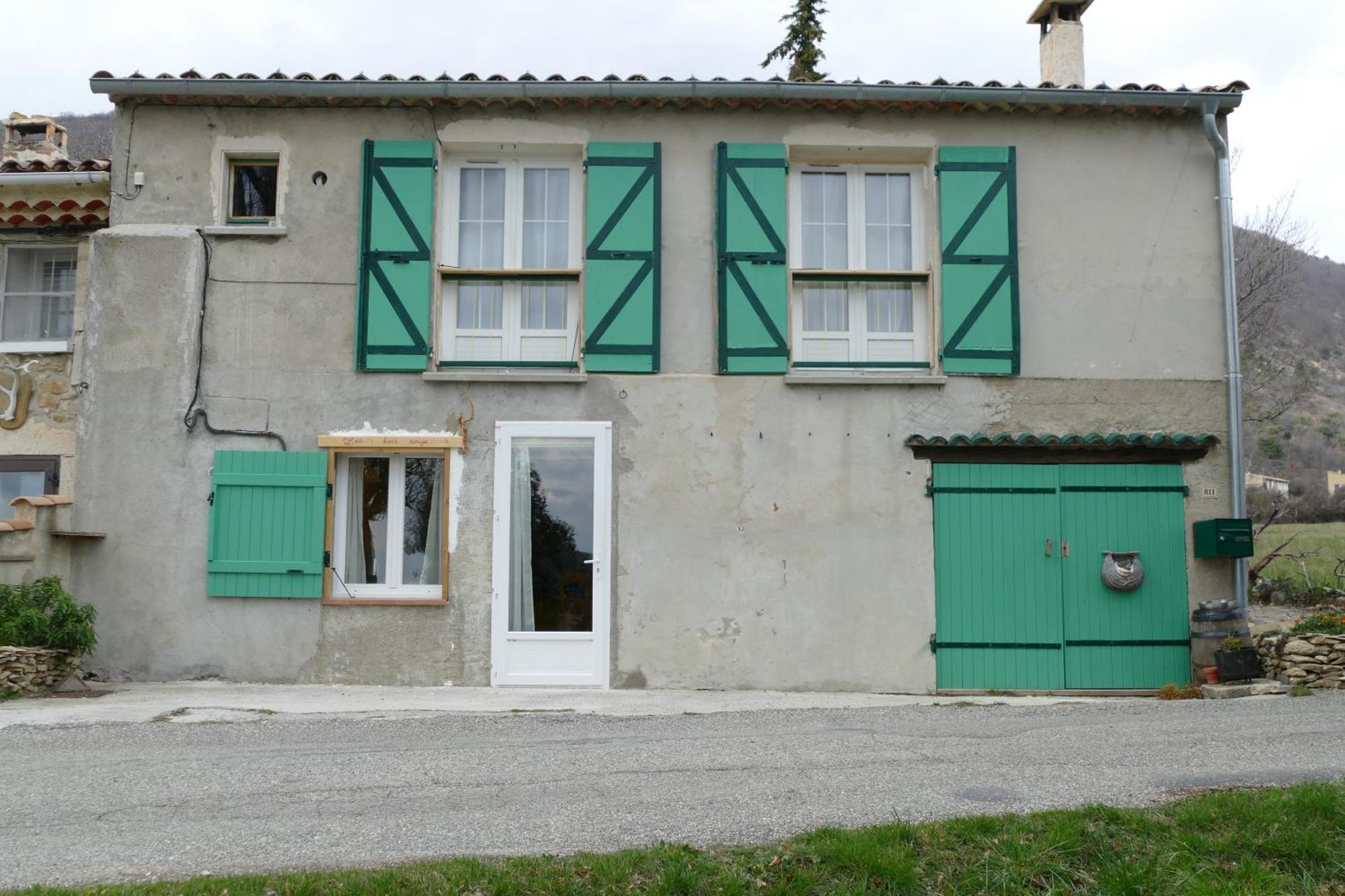Bed and Breakfast Les Bois Rouges La Rochegiron Exterior foto